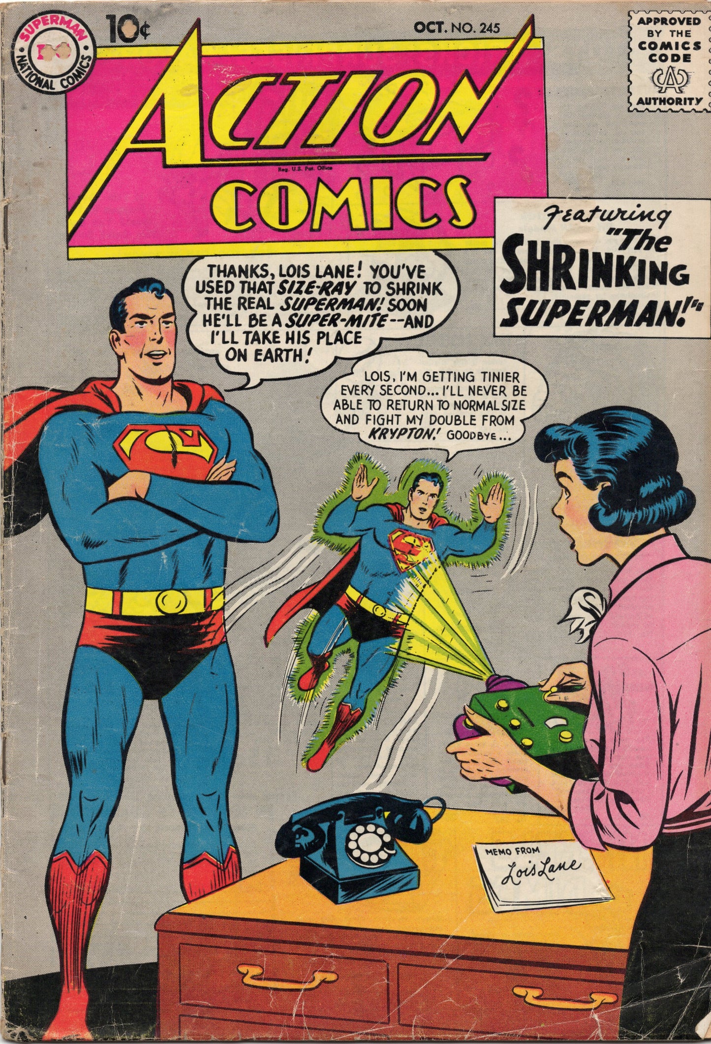Golden Age Action Comics 245 (Raw)