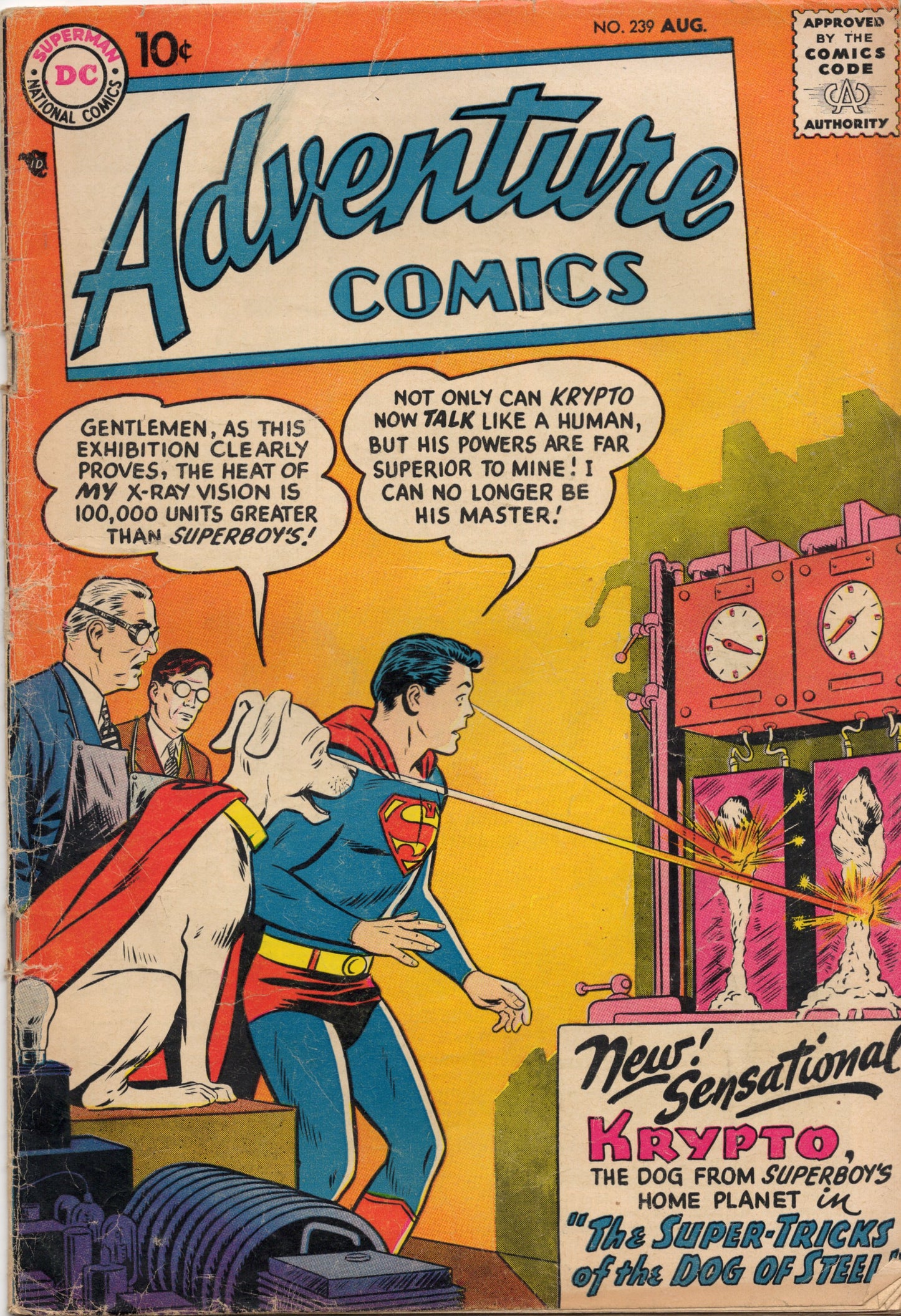 Golden Age Adventure Comics 239 (Raw)
