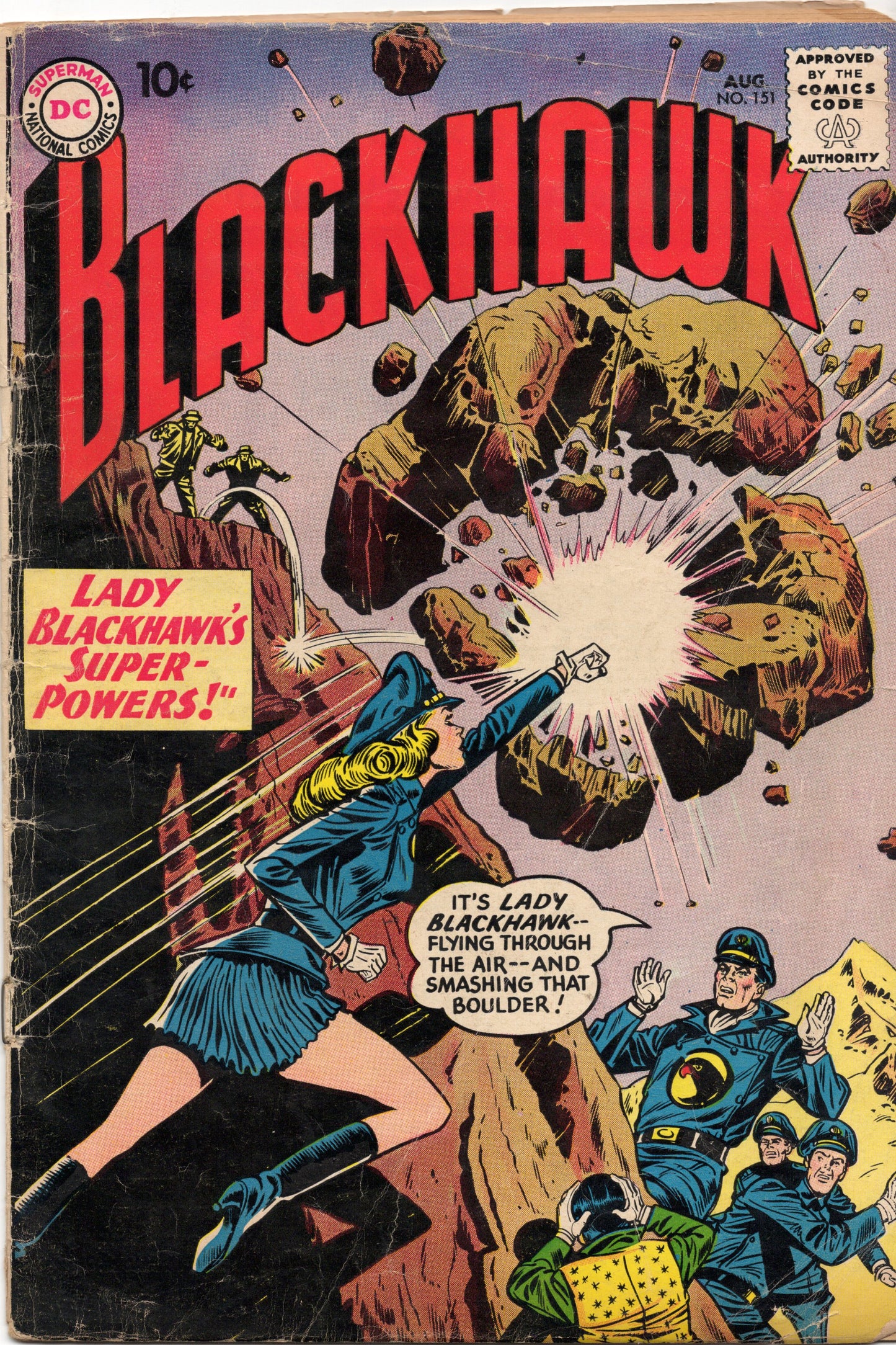 Golden Age Blackhawk 151 (Raw)
