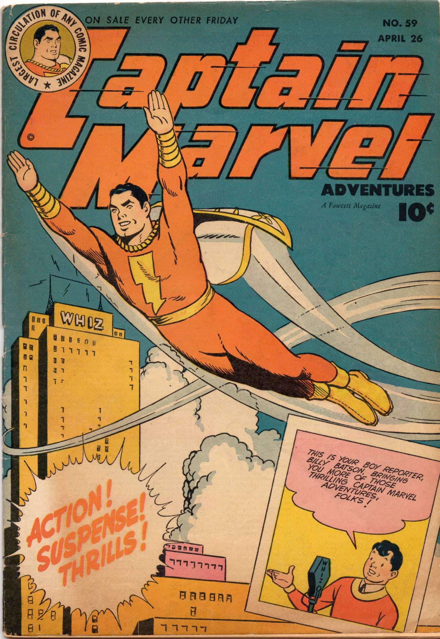 Golden Age Captain Marvel 59 (Raw)
