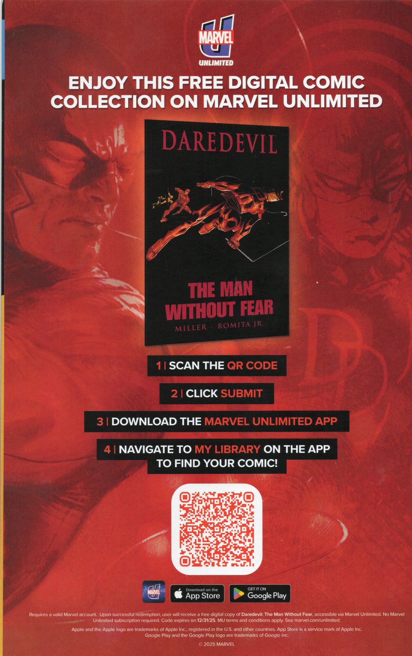 Daredevil 11 Virgin Cover (Raw)
