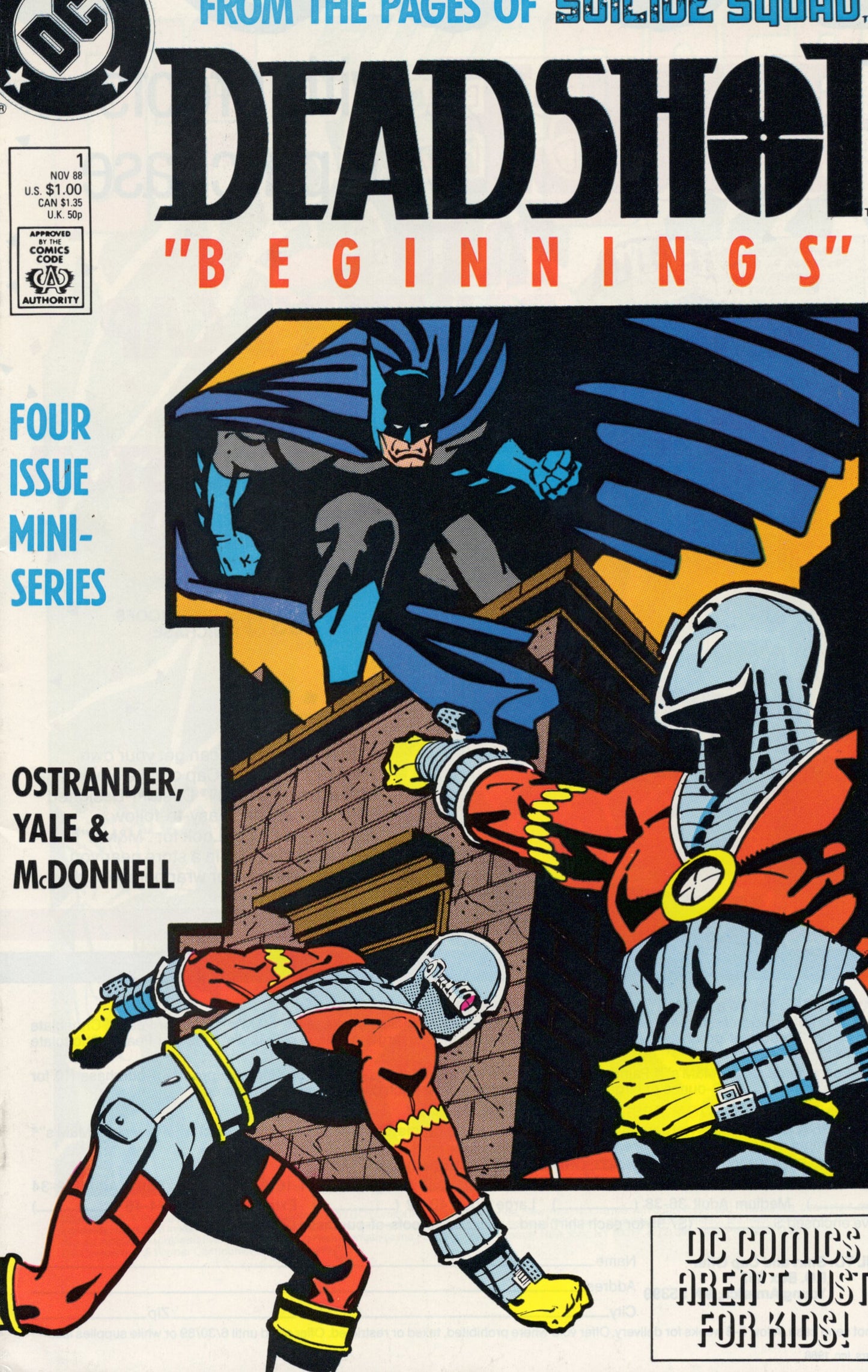 Deadshot "Beginnings" 1 (Raw)