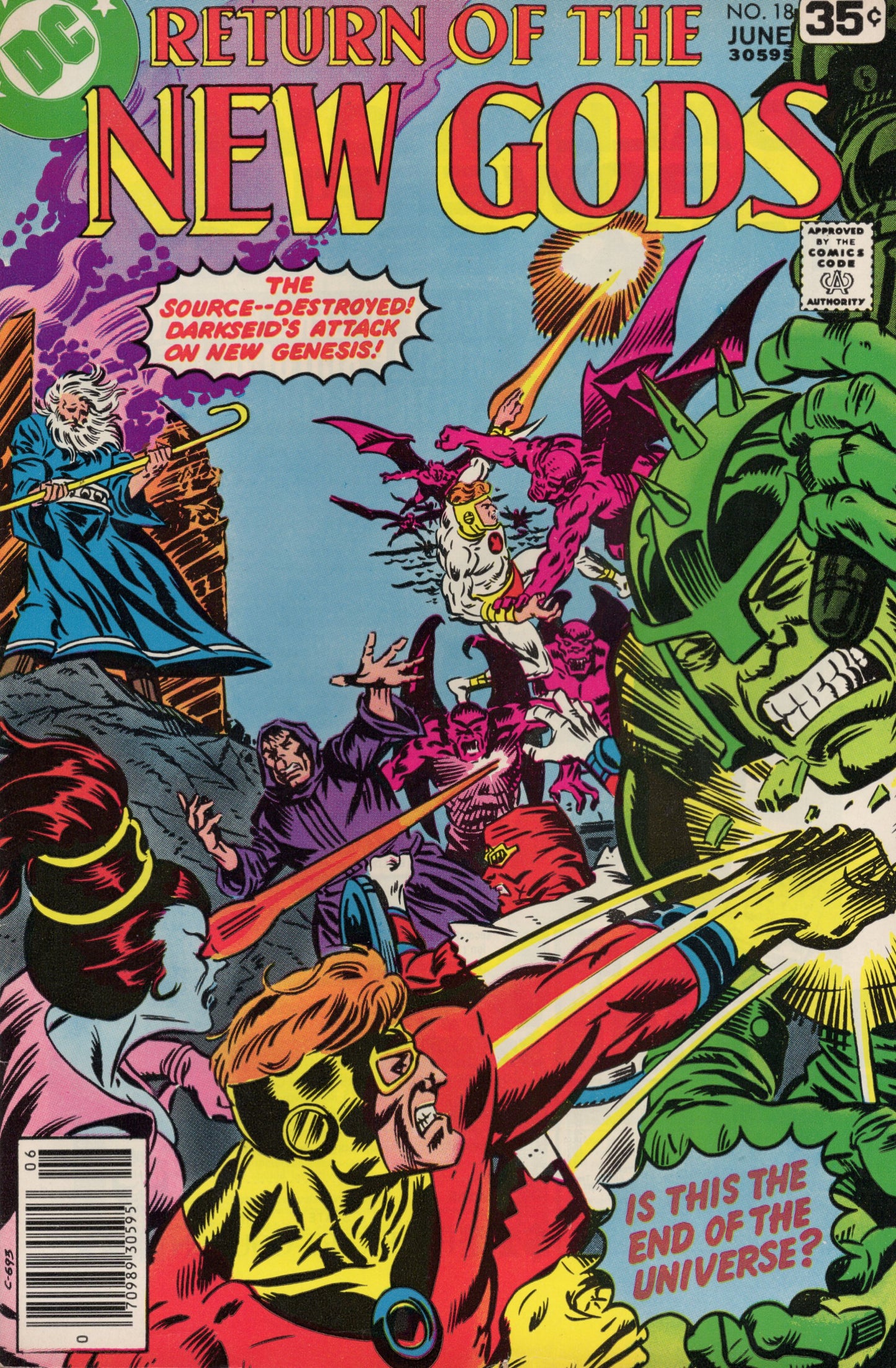 Return of The New Gods 18 (Raw)