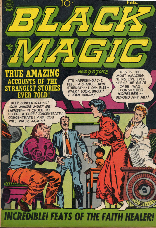 Golden Age Black Magic Magazine 10 (Raw)