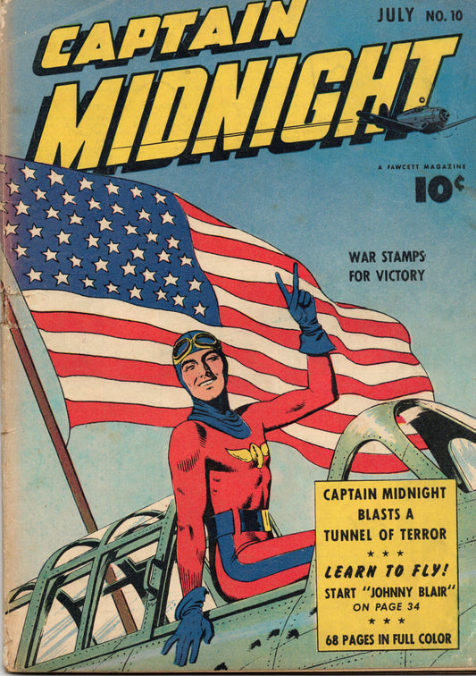 Golden Age Captain Midnight 10 (Raw)