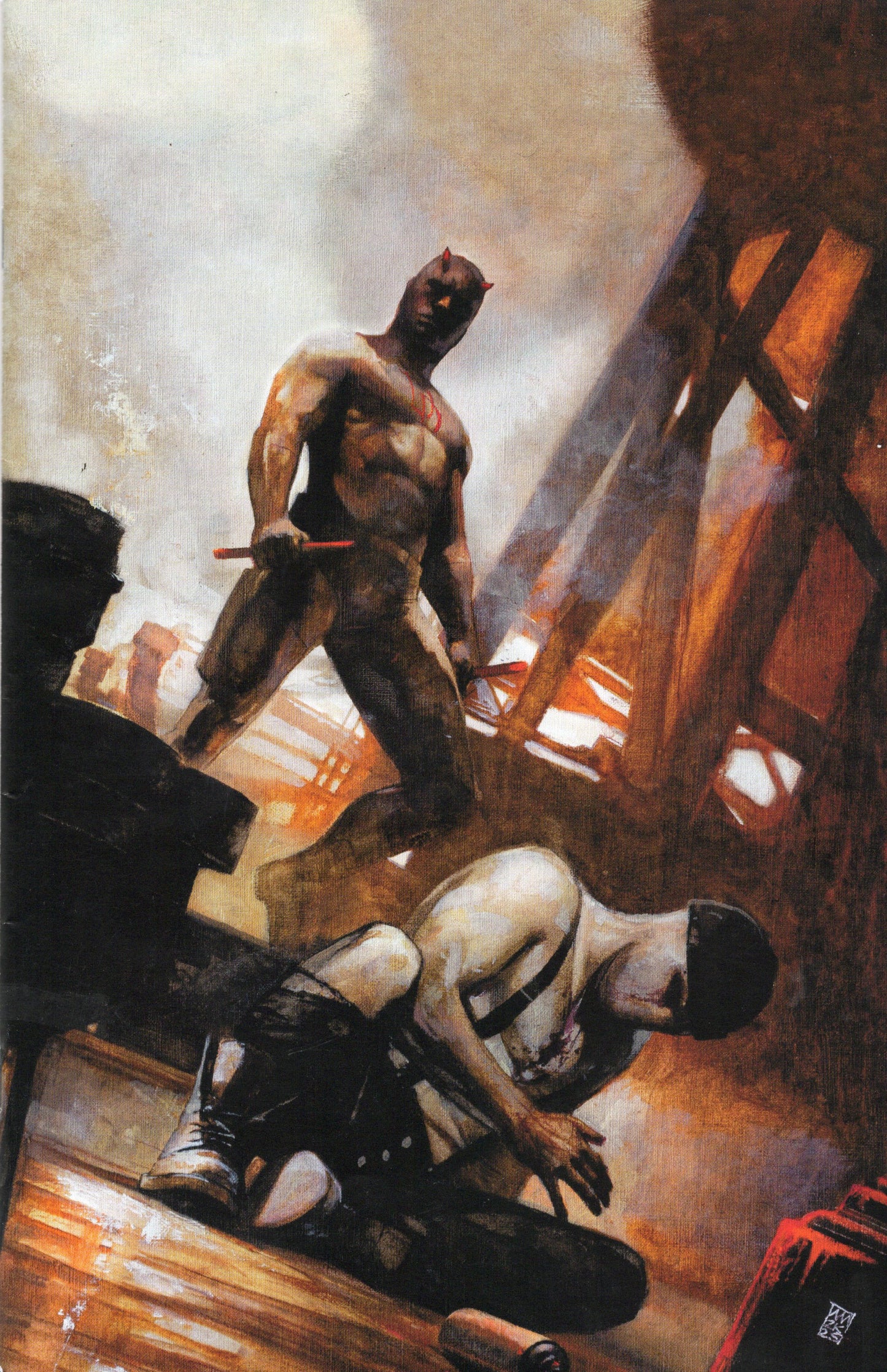 Daredevil 11 Virgin Cover (Raw)