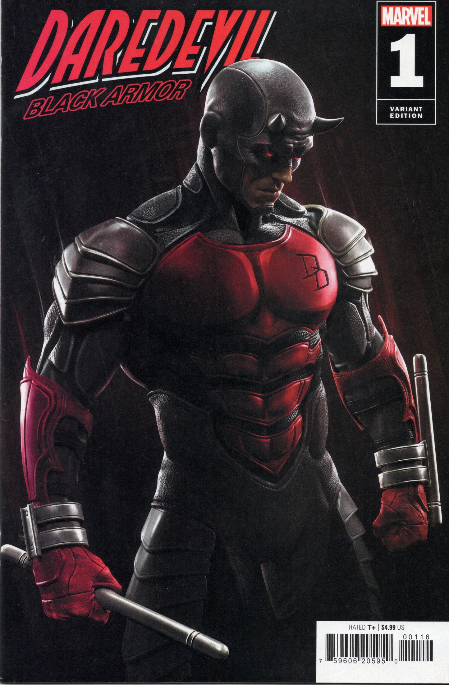 Daredevil Black Armor 1 (Raw)