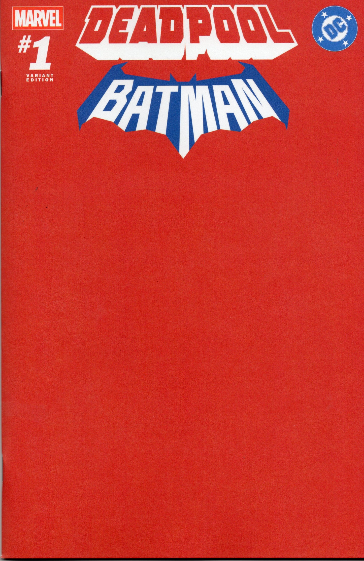 Deadpool Batman #1 Variant Edition Red cover (Raw)