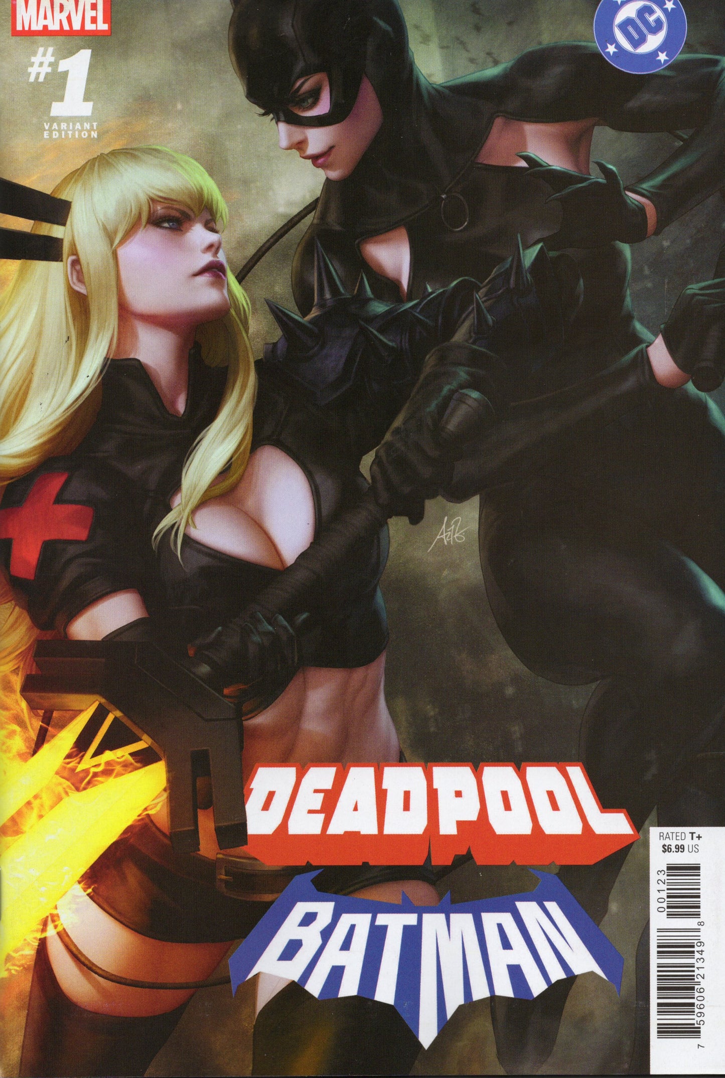 Deadpool Batman #1 Variant Edition (Raw)