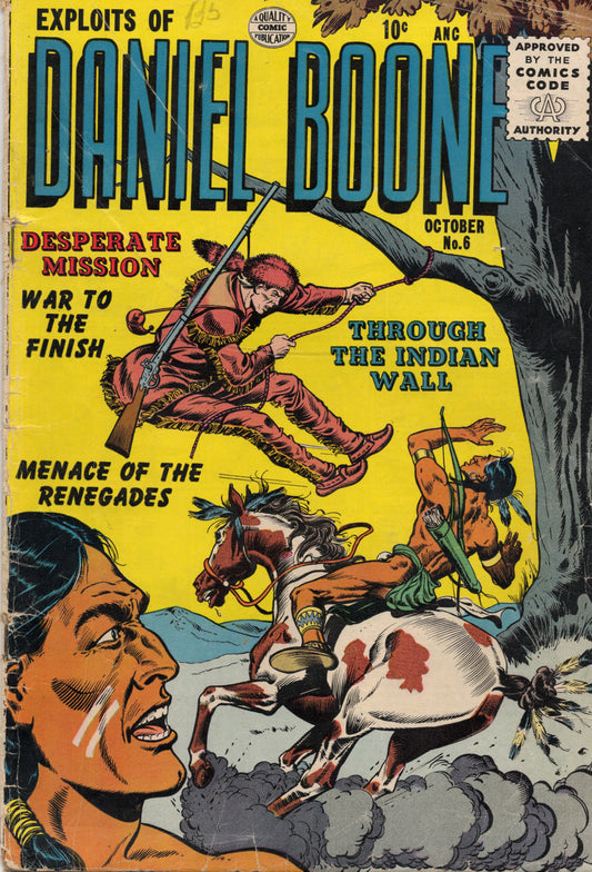 Golden Age Exploits of Daniel Boone 6 (Raw)