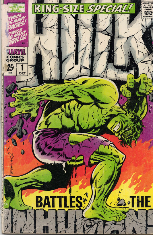 Hulk Battles the Inhumans 1 (Raw)