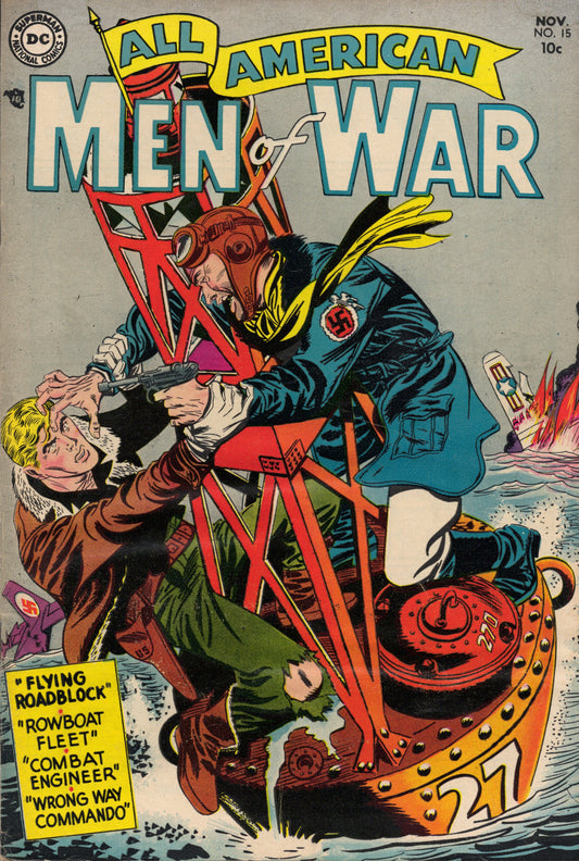 Golden Age Men of War 15 (Raw)