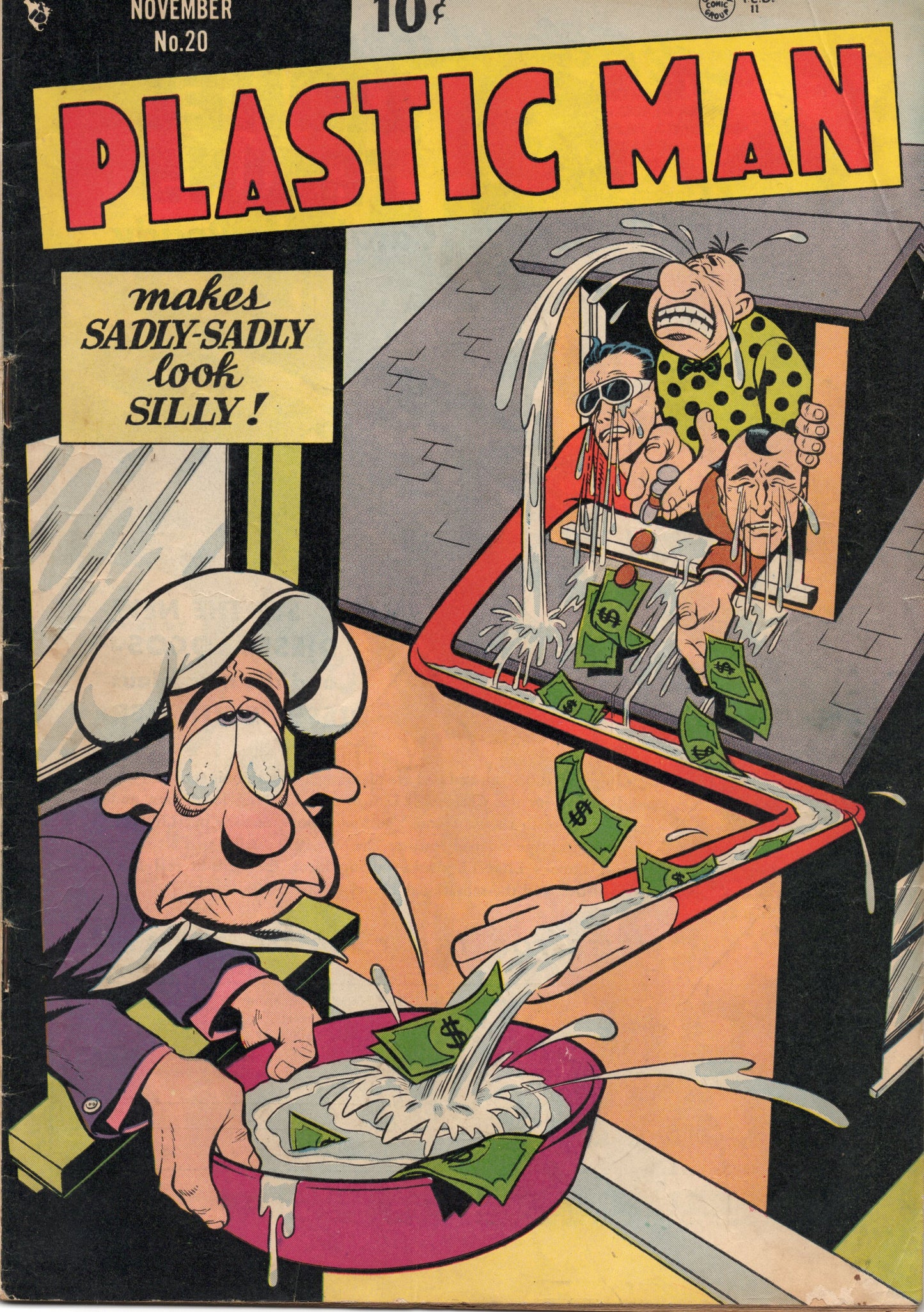 Golden Age Plastic Man 20 (Raw)