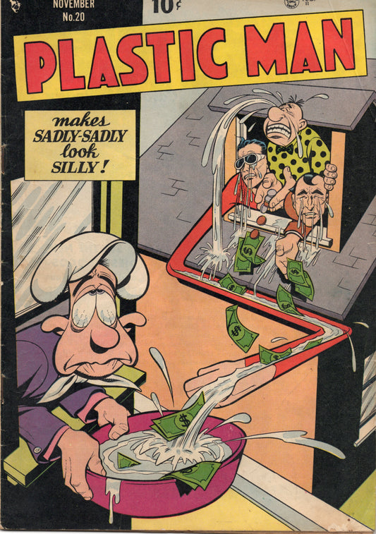 Golden Age Plastic Man 20 (Raw)