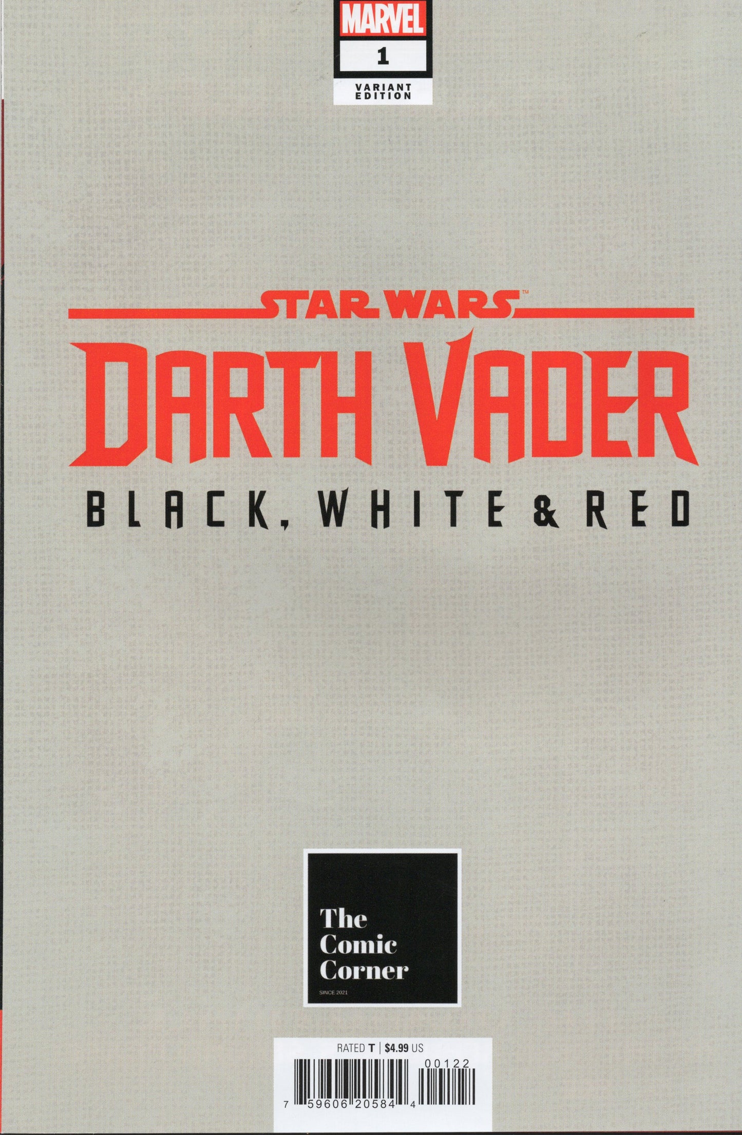 Star Wars Darth Vader: Black, White, & Red 1