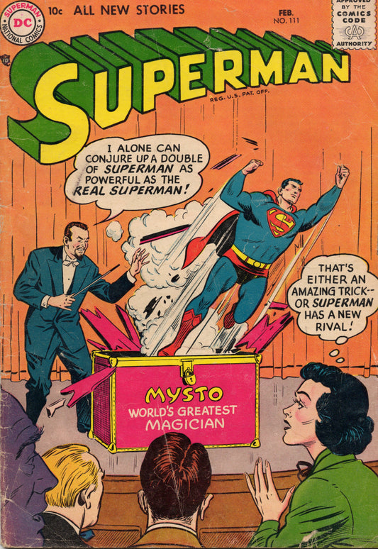 Golden Age Superman 111 (Raw)
