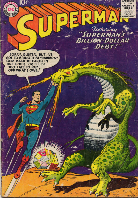 Golden Age Superman 114 (Raw)