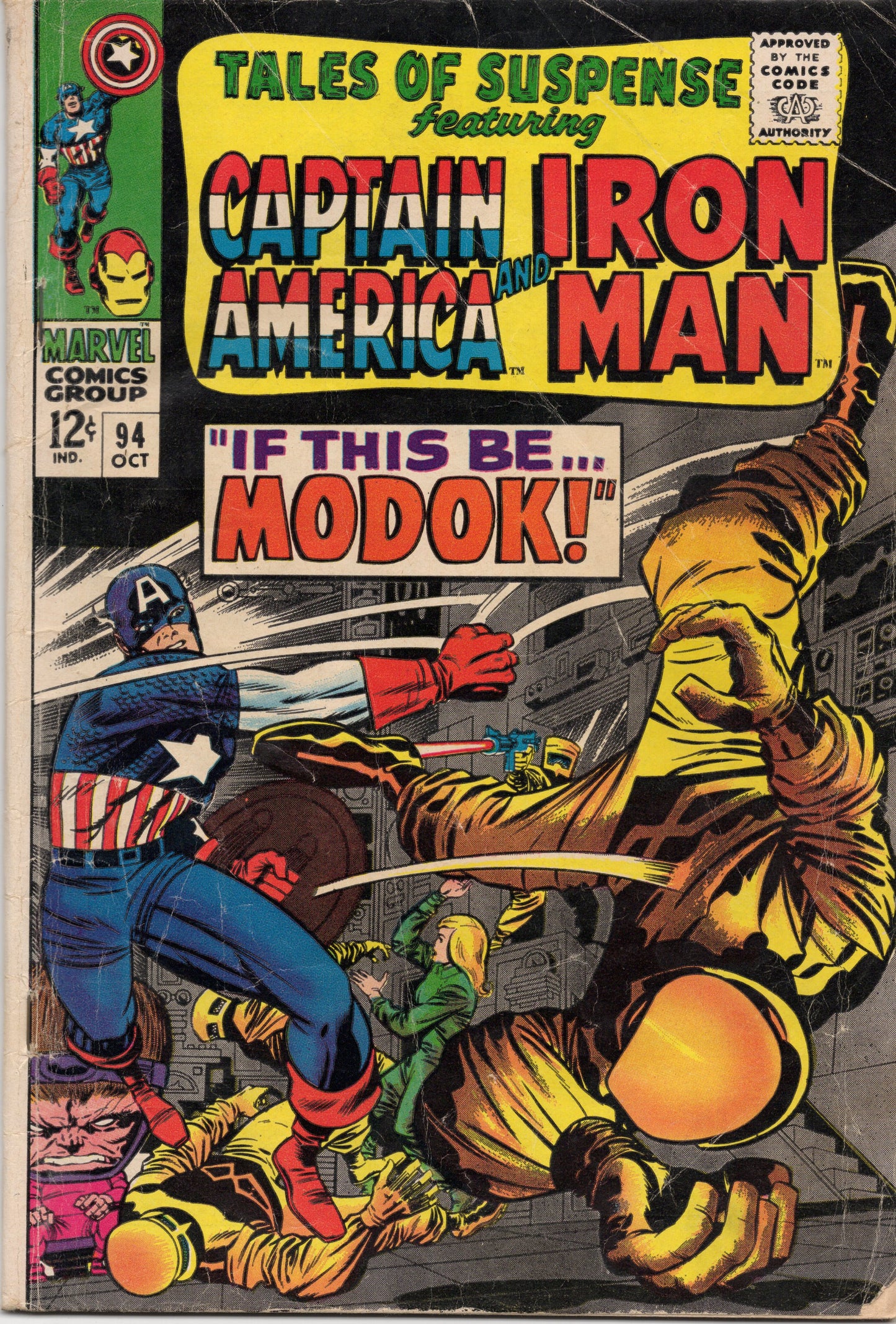 Golden Age Tales of Suspense Featuring Captain America and Iron Man 94 (Raw)