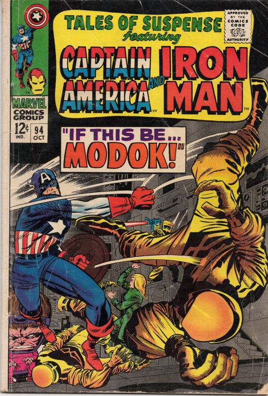 Golden Age Tales of Suspense Featuring Captain America and Iron Man 94 (Raw)