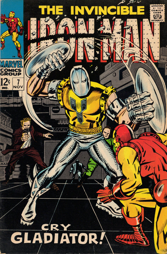 Silver Age The Invincible Iron Man 7 (Raw)