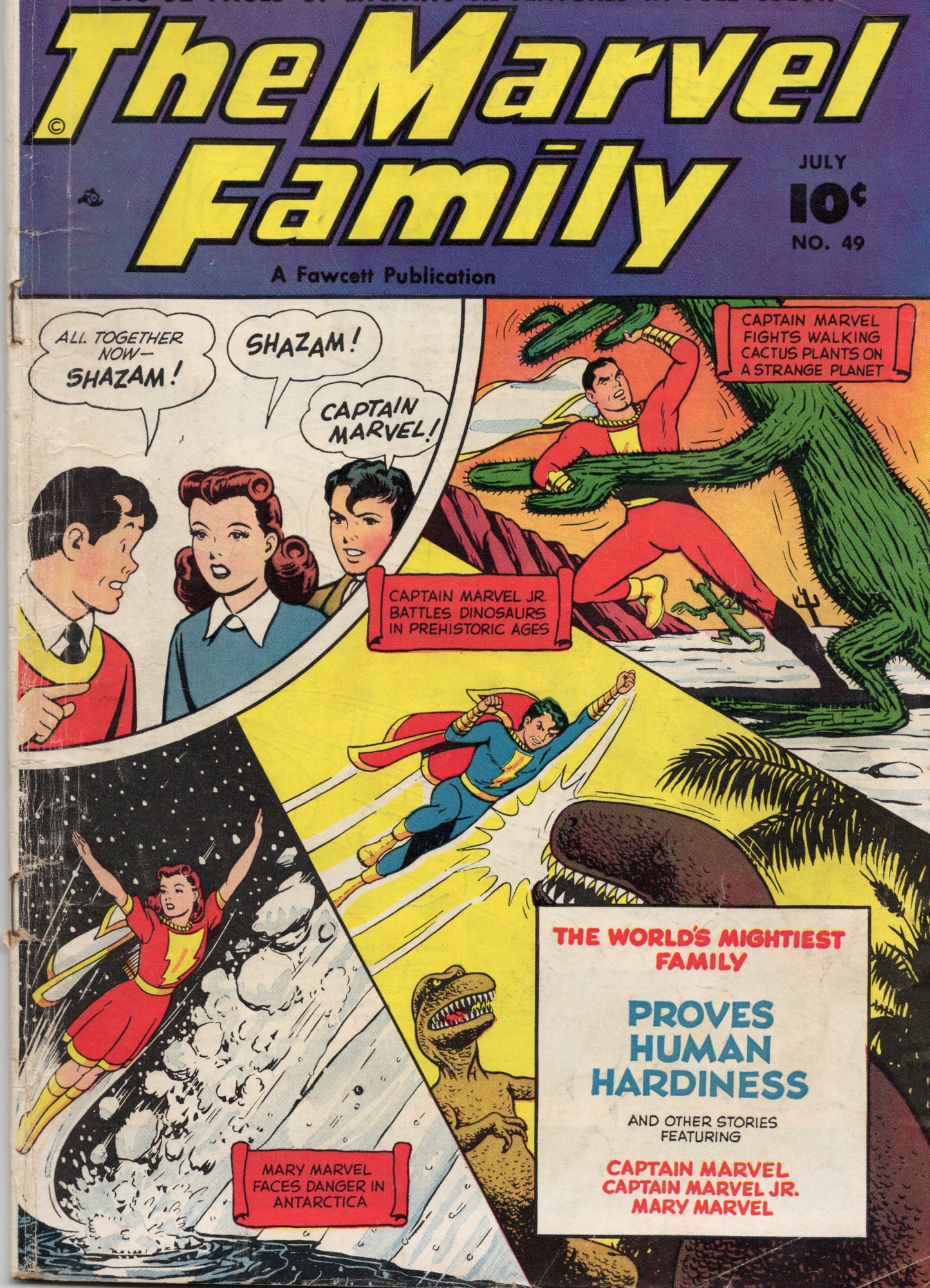 Golden Age The Marvel Family 49 (Raw)