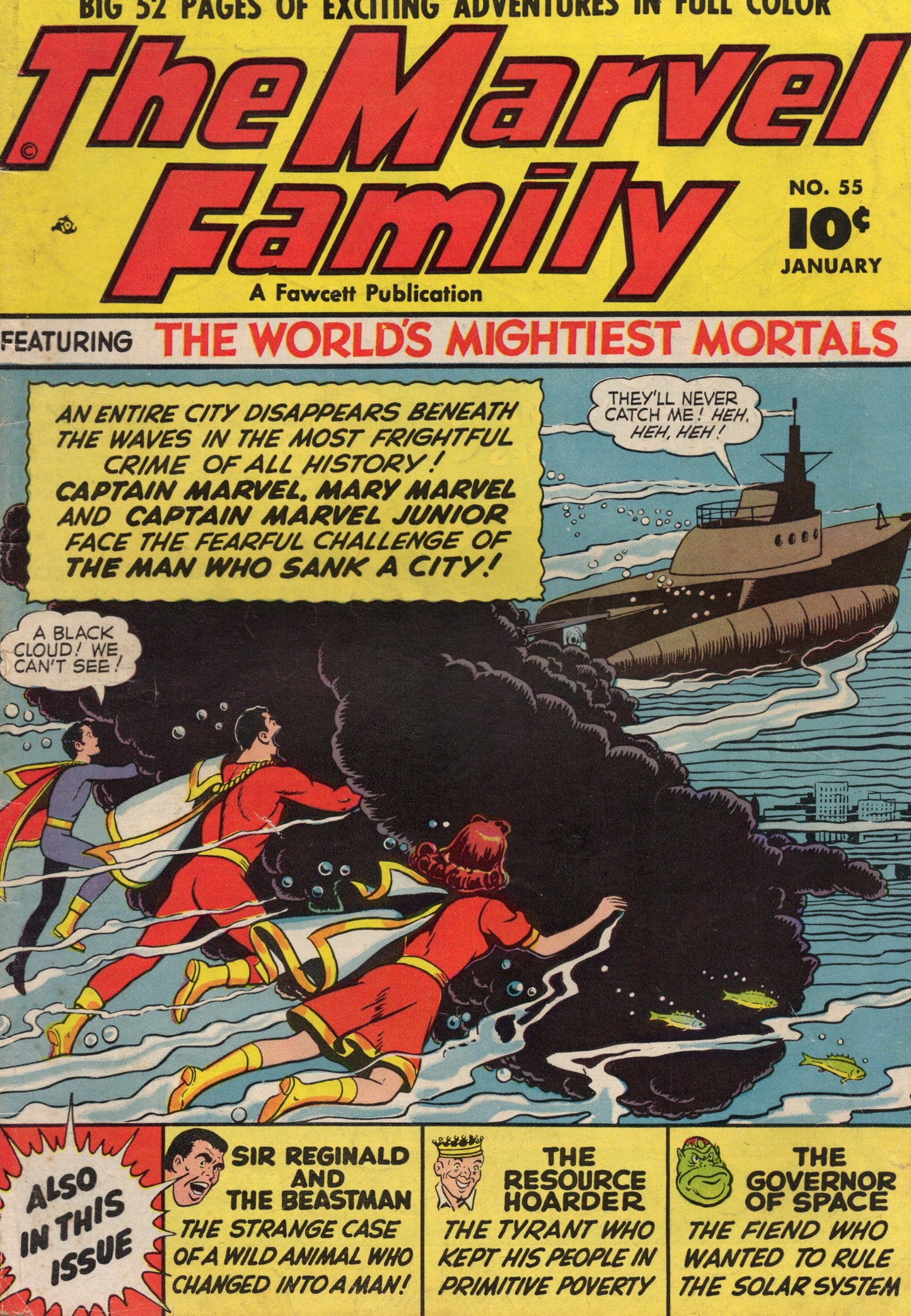 Golden Age The Marvel Family 55 (Raw)