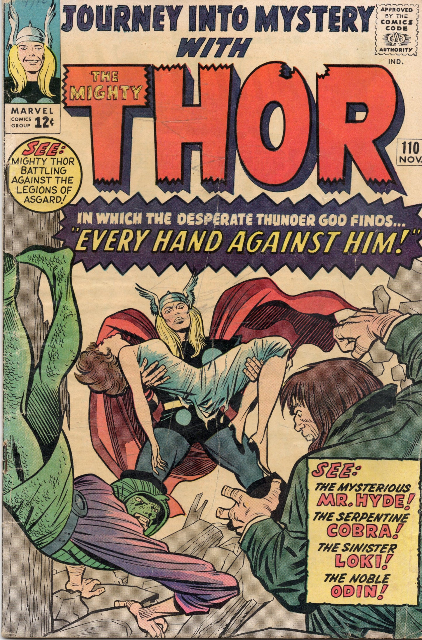 Golden Age The Mighty Thor 110 (Raw)